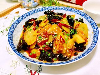 16、我爱土豆➕炝拌土豆片,成品