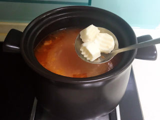 25、山药玉米排骨汤,山药熟了