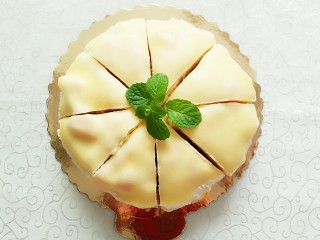 27、榴芒千层蛋糕,看着就好有食欲啊！