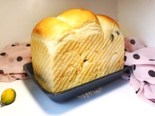 18、一次性发酵葡萄干椰子油白吐司,正品图：来个特写