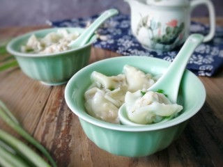 17、小元宝馄饨,成品