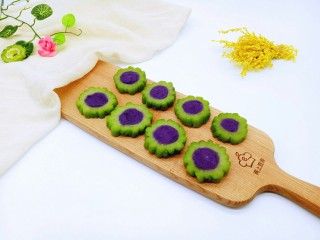 15、回甘清甜的苦瓜酿紫薯,苦中带甜的苦瓜酿紫薯就做好了。