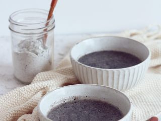 8、黑芝麻糊,成品