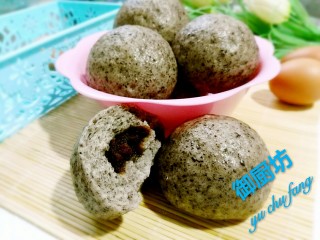 16、杂粮豆沙包,出锅品尝健康美味