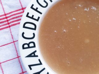 9、桂花雪梨莲藕羹,稠稠的雪梨莲藕羹