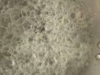 8、桃胶雪燕皂角米银耳羹,大火烧开后转中小火煮30分钟。