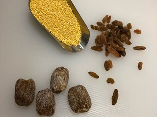 5、杂粮养生粥的3+1种吃法, 所有材料洗净备用