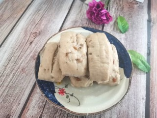 19、红枣红糖馒头,红枣红糖馒头成品图