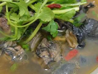 7、家常炖鸡汤,看这表面浮的一层油