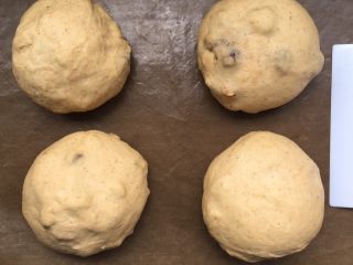 18、全麦红糖红枣欧包,松弛好的面团。