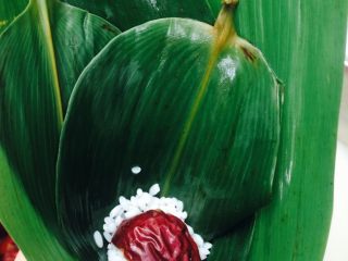 5、红枣粽子,加一层米加一个枣