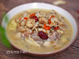 14、滋补土龙排骨汤,超补的营养汤，完成！