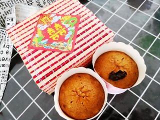 16、红糖红枣发糕,来个双胞胎。