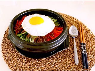 24、韩式石锅拌饭,一碗腌制爆表的韩式石锅拌饭就做好了