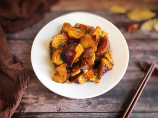 19、糖醋茄子,起锅啦~