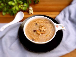 11、核桃杂粮粥,完成。