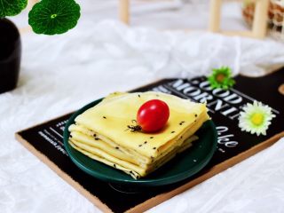 15、鹌鹑蛋全麦玉米面薄饼,成品一