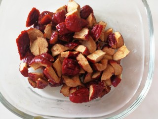 11、红糖发糕,这是切碎的红枣