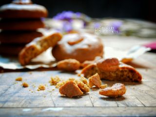 10、黑糖腰果酥,成品。