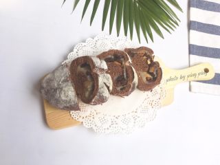 28、可可麻薯软欧,成品