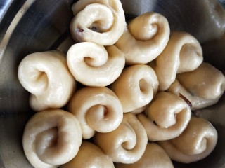 20、红枣面包,二次发酵一定要发起来才能蒸。