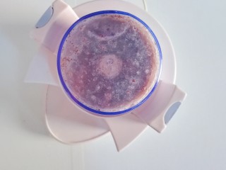 7、补铁食谱-花生酱木耳米粉糊,启动辅食机打成泥