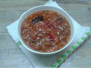 6、补血五谷粥,如图。成品