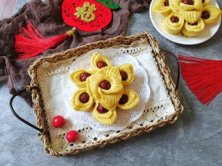 24、金花枣花馒头,成品图！