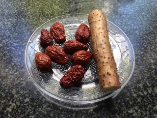 1、红枣山药糕,准备食材