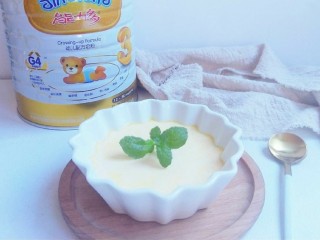 15、奶粉蛋黄布丁,给宝宝做起来。