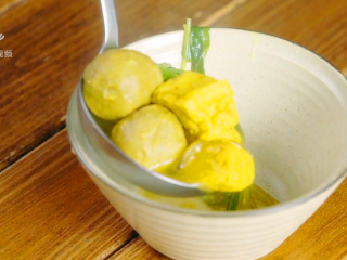 12、咖喱牛丸粉汤-好吃不将就的快手菜！,装盘