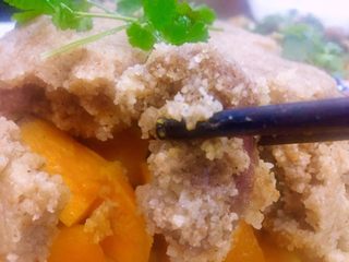 20、蒸蒸日上~羊羊得意,耙儿不烂的羊肉也是刚刚好，赶快吃上一口解馋吧????????????羊肉味道不错红薯也是甜中带味