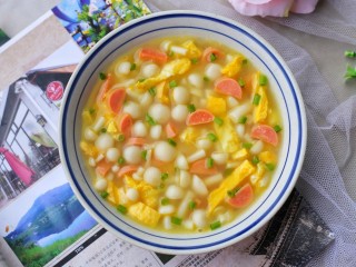 17、白玉菇鸡蛋汤,好喝到停不下来！