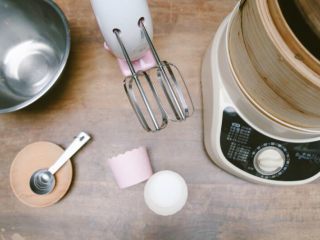 2、蒸蛋糕,器材