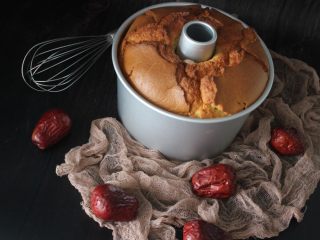 23、红枣戚风蛋糕,成品