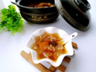 14、 银耳南瓜汤,成 品图