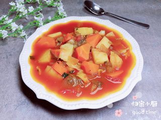 15、罗宋汤,一碗酸酸甜甜的罗宋汤就做好了，特别有食欲！