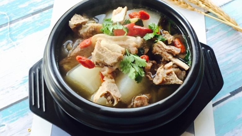 大寒养生汤羊肉煲