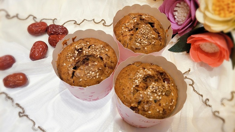 家有烤箱＋低卡红枣糕