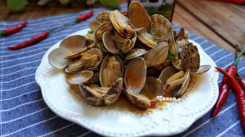 辣炒花蛤让舌头欲罢不能的美味儿