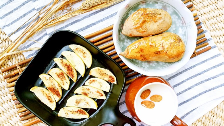 冬季益阳早餐肉桂苹果