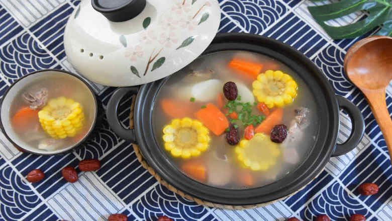 排骨玉米汤—话说没有汤怎么开饭