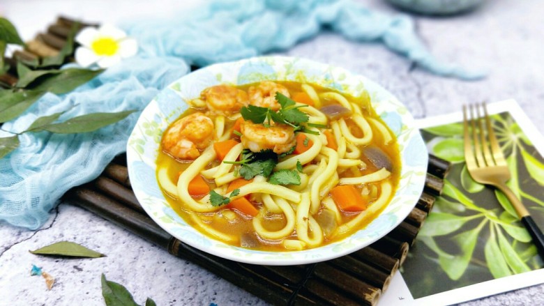 一碗面咖喱乌冬面