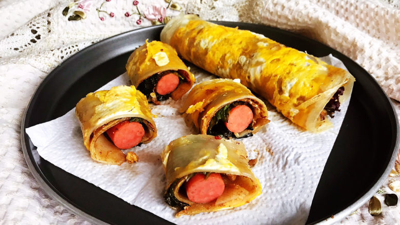 冬至美食正宗东北烤冷面