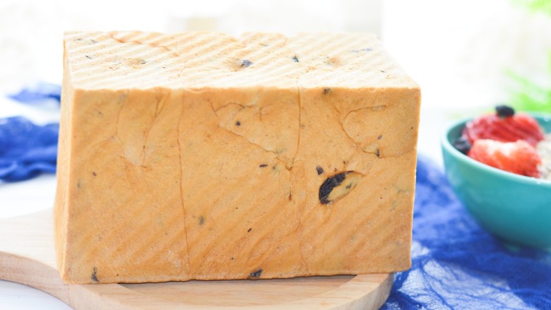 黑加仑红糖吐司一次性发酵