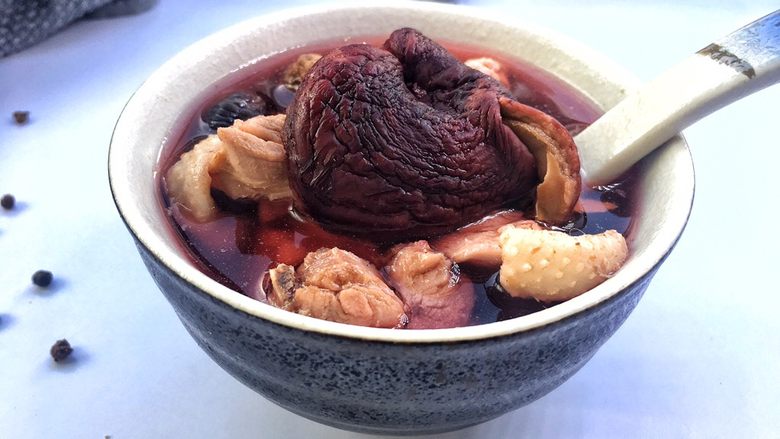 红菇炖土鸡补血必选