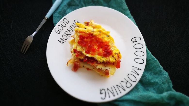 感恩节食谱培根蛋饼