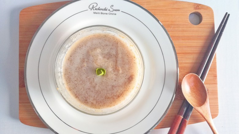 补铁食谱花生酱木耳米粉糊