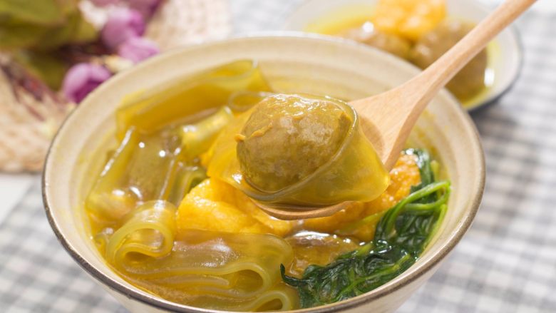 咖喱牛丸粉汤好吃不将就的快手菜