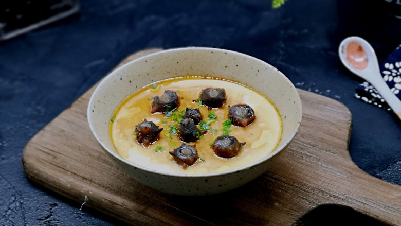 营养早餐海参蒸蛋羹